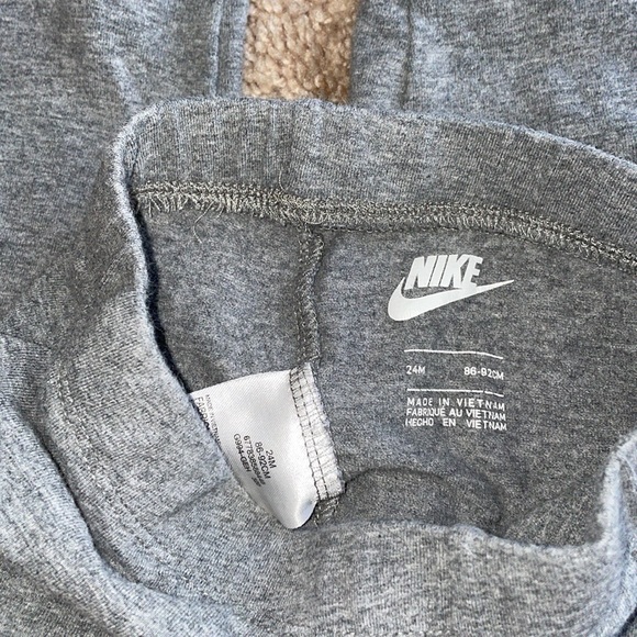 Nike Girls Leggings Gray Size 24Months - Picture 3 of 3